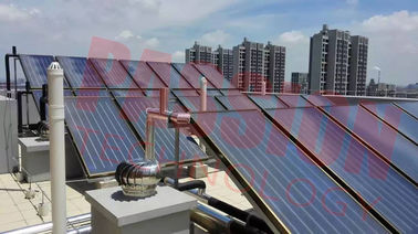 CE Flat Plate Collector Solar Collector برای سیستم تهویه هتل، لوله مس برای جمع آوری گرما خورشیدی