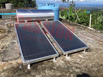 سیستم گرمایش پانل خورشیدی طبیعی 300L آلومینیوم و ورق جذب مس