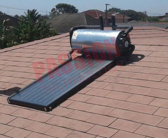 صفحات تخت یکپارچه تحت فشار آب خورشیدی گرم آب تیتانیوم گردآورنده خورشیدی