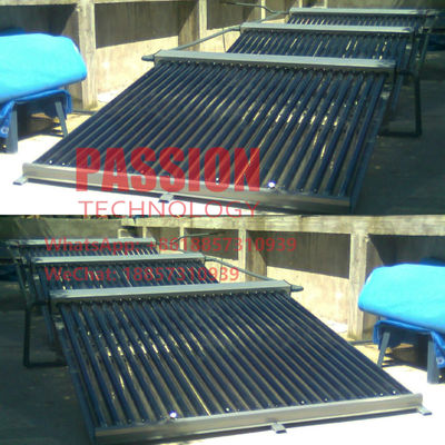 لوله خلاء جمع کننده خورشیدی 4000L Non Pressue Hotel سیستم گرمایش آب خورشیدی