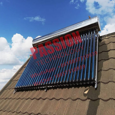 آبگرمکن خورشیدی فشار قوی بخاری خانه خورشیدی لوله حرارتی 300L یکپارچه