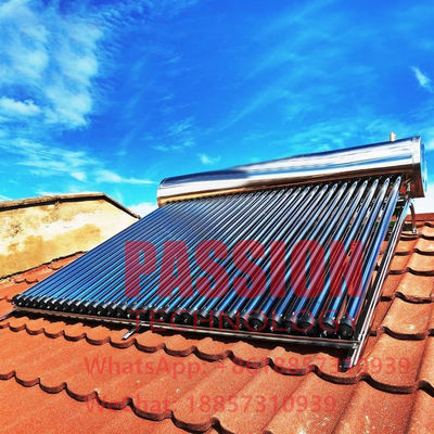 آبگرمکن خورشیدی با فشار بالا مخلوط شده با مخزن داخلی 300L لوله گرما