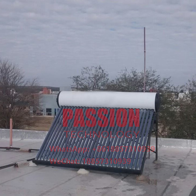 آب گرم کن خورشیدی فولادی ضد زنگ 300L جمع کننده حرارتی خورشیدی لوله خلاء