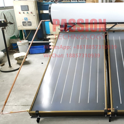 آبگرمکن خورشیدی صفحه تخت 300 لیتری 316 مخزن داخلی مخزن آبی صفحه تخت آفتابگیر