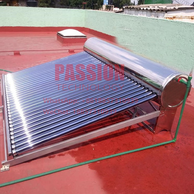 آبگرمکن خورشیدی لوله خلاء 250 لیتری 30 لوله کلکتور خورشیدی کم فشار