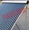 نصب دیواری کلکتور خورشیدی حرارتی برای حمام OEM / ODM موجود 20 لوله