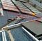 انرژی خورشیدی پشت بام انرژی خورشیدی بخاری آبگرم پانل پانل گردآورنده خورشیدی مس سرخ مایل به قرمز