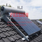 مخزن نقره ای 250 لیتری آبگرمکن خورشیدی پشت بام کلکتور آب گرم کن خورشیدی