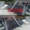 لوله وکیوم سقف تخت خورشیدی کلکتور کم فشار استخر آبگرمکن خورشیدی