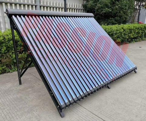 جمع کننده خورشیدی لوله مسی لوله حرارتی صفحه خورشیدی جمع کننده لوله خلاac جمع کننده حلقه بسته پانل های خورشیدی تحت فشار