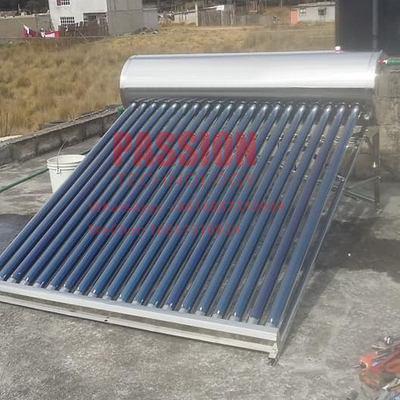 آبگرمکن خورشیدی 58x1800mm لوله خلاء آبگرمکن خورشیدی 304 فولاد ضد زنگ