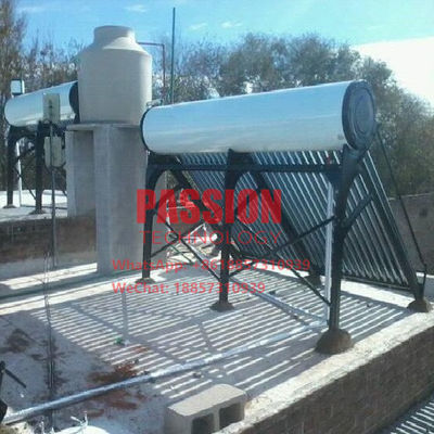 250L 304 فولاد ضد زنگ لوله کم فشار خلاac خورشیدی آب گرم کن حمام جمع کننده خورشیدی گرمایش استخر