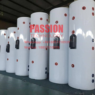 جمع آوری کننده خورشیدی لوله گرمای فولادی رنگ