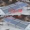 5000 لیتر آبگرمکن خورشیدی متمرکز بدون فشار لوله خلاء گرمایش کلکتور خورشیدی