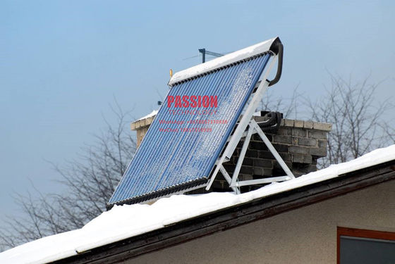 24mm condenser Heat Pipe Solar Collector 2000L آبگرمکن خورشیدی تحت فشار